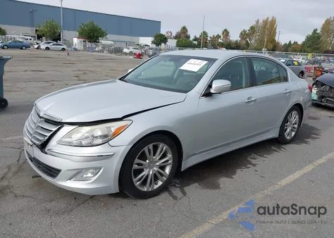 2014 Hyundai Genesis 3.8 из США, поврежденный, VIN KMHGC4DD4EU263792